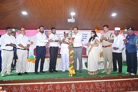 Gandhi Jayanti celebration in Madikeri