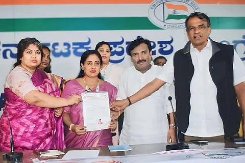 INBCWF, Sangeeta Nadagowda, Muddebihala, Sangeeta Nadagowda, Congress Party, Karnataka Pradesh Congress Committee, KPCC,