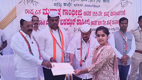 Mahatma Gandhi and Lal Bahadur Shastri Birth Anniversary Mandya