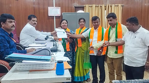 district koppal cmc election bjp congress