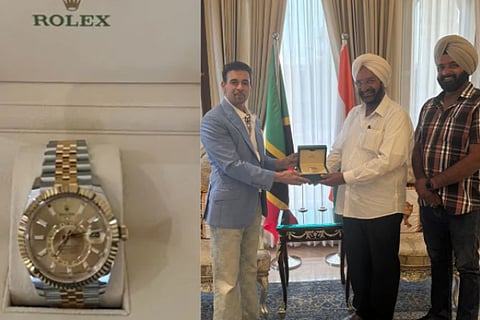 Businessman gifts Rs 1 crore Rolex watch to contractor for his