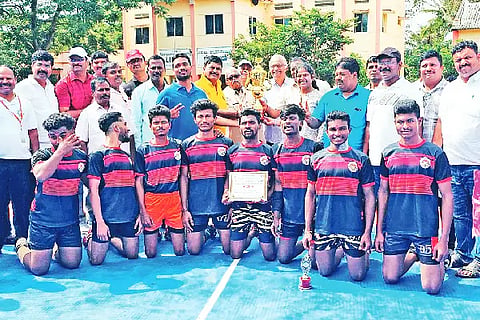 Byadagi BES, HAVERI G.H. college are winner