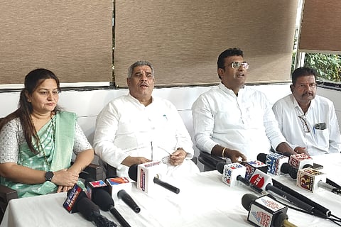 CONGRESS PRESS MEET WOQF
