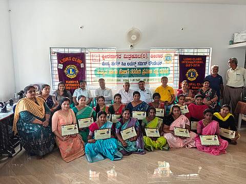 Free sewing training Mandya