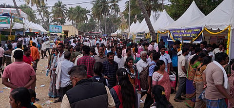 Huge response to Krishi Mela Mandya