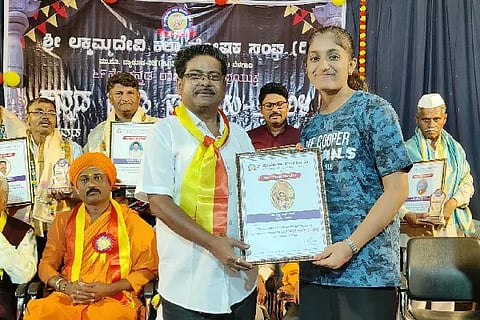 Prithvi Hegde, Kannada Rajyotsava, Talikote, Backoda, Dharwad, Rangayana, Raju Talikote,