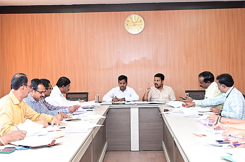 SSLC Exam Progress Review Meeting Mandya