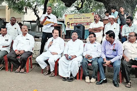 Village, Problem, MLA, C.S. Nadagowda, Public Relations Sabha, Muddebihala, Krishna River Bank,