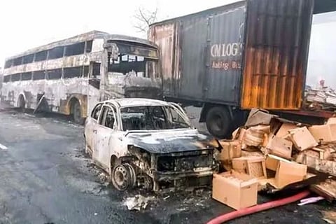 Gas Tanker Crash