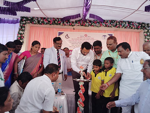 district koppal adc siddarameshwar handycap day celebration