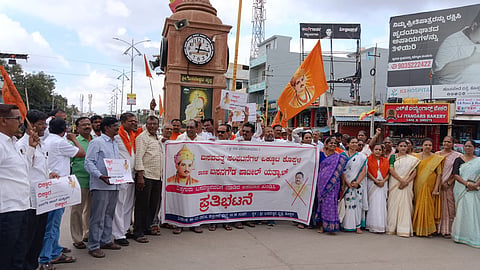 district koppal basavadal protest mla basanagouda ytnala