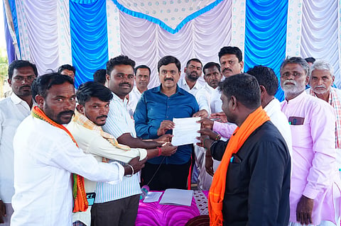 district koppal mla janardhana reddi arasinakeri village