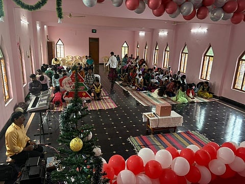 district koppal crismus celebration