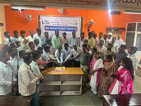 district koppal computer operator day celebration