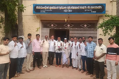 Kudarisalavadagi, Violahipparagi, Multipurpose Primary Rural Agriculture Cooperative Society, Somanagowda (Sachinagowda) Patila, Sharanappa Satihala,