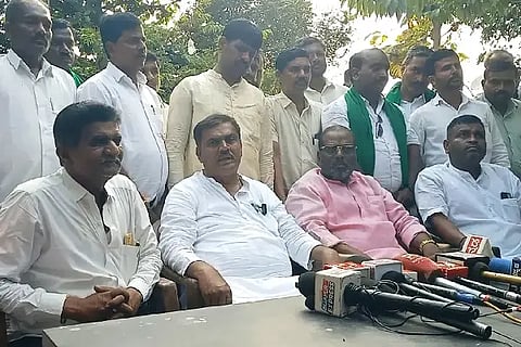 Panchmasali, 2A Reservation, Talikote, Belgaum, Basavajaya Mrityunjaya Shri, Bharatiya Janata Party, A.S. Patil Nadahalli, BJP, 2D Reservation, Congress Govt.,