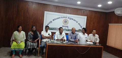 Union of Folk and Street Drama Troupes press conference Mandya