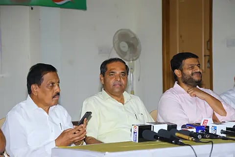 congress dist president R.prasannakumar