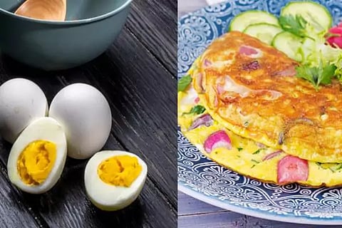 Omelette vs Boiled Egg