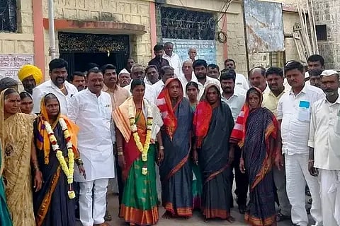 Dindwara Gram Panchayat, Violahipparagi, Prakash Desai, Basavanbagewadi, Rayavva Bagewadi, Gangabai Halashetti, Election,