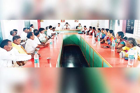 Kanahosahalli Gram Panchayat meeting