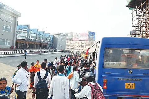New bus stand