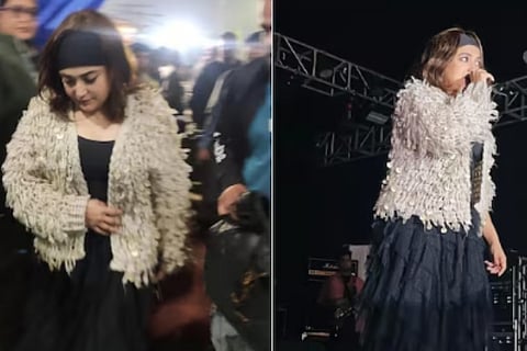 Singer Monali Thakur rushed to hospital mid show due to breathing issues