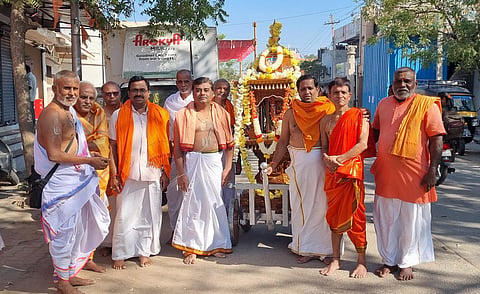 district koppal madva navami celebration raghavendra mattu