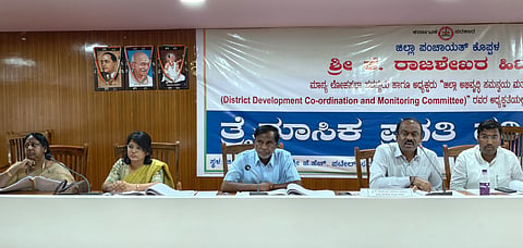 district koppal zp meeting mp rajashekhar hitnala