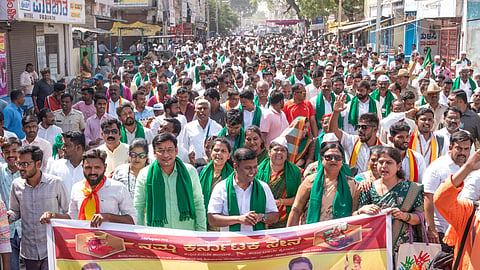district koppal gavishree gavimath protest mspl