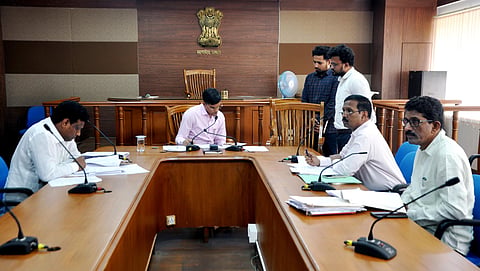 district koppal dc naleen athul meeting road safty