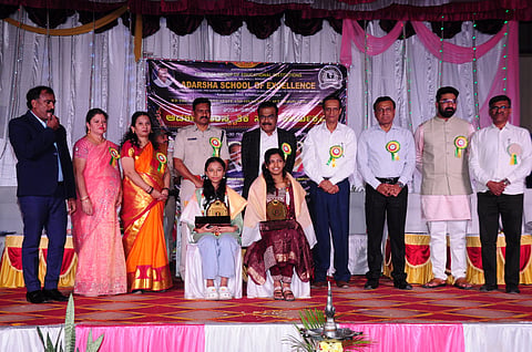 Anniversary in Adarsh School Mandya