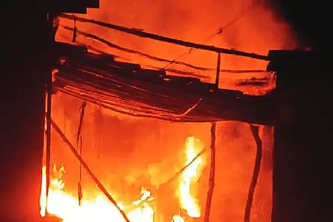 Cylinder explosion