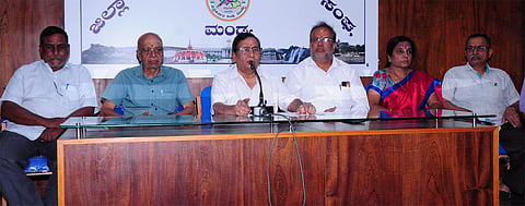 District Brahmin Sabha press conference Mandya