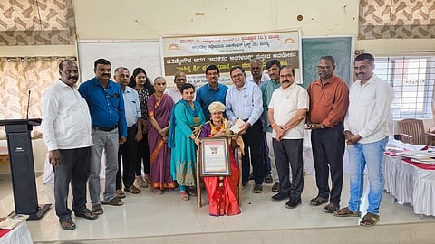 District level poetry festival Mandya