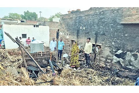 Shed ashes for accidental fires