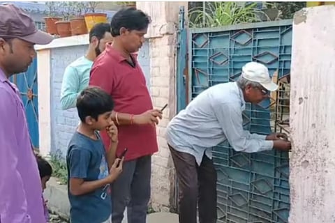Son locks elderly mother at home to attend Maha Kumbh in Prayagraj