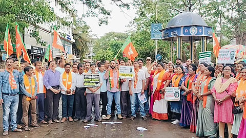 BJP Strike (1)