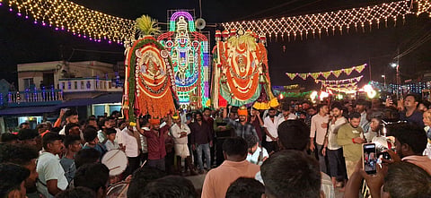 Pattaladamma festival in Kowdle village Mandya