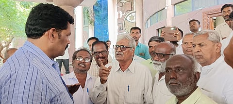 district koppal university minister shivaraj tangadagi memorandum