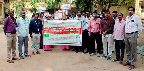 district koppal maleriya awarness programme dho