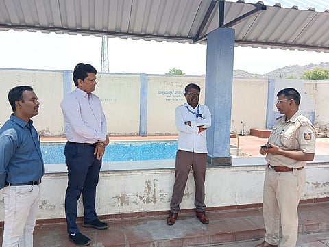 distrcit koppal stedium swimming boy died