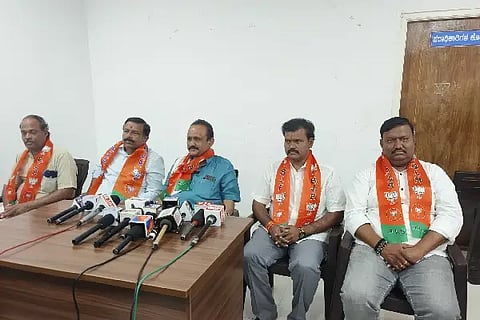 GURULINGAPPA ANAGADI PRESS MEET-YATNAL