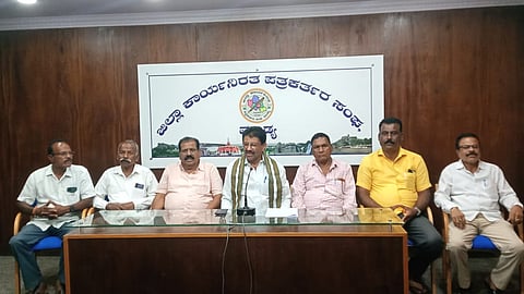 Government Ration Distributors Association press conference Mandya