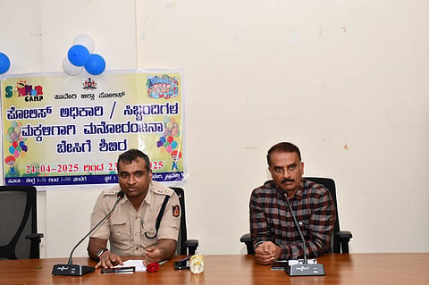 Haveri, SP Office, Summer camp, for police children,