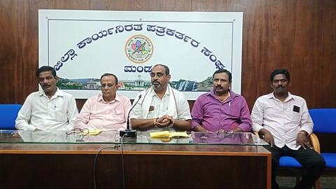 Janapada Parishad press conference Mandya