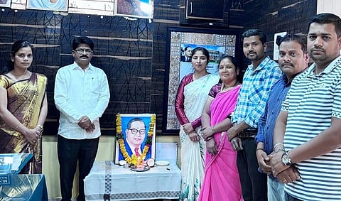 Narendra College Dr Ambedkar Jayanti Programme