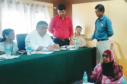 Provide infrastructure for the Tahsildar's settlement