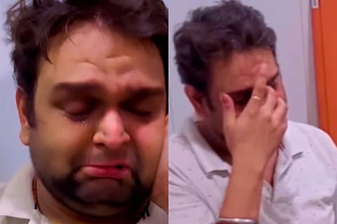 Husband Cries At UP Hospital As Wife Is Taken To Delivery Room
