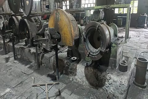 Machine explosion
